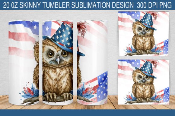Download 4th of July Baby Owl PNG - Baby owl png Collection