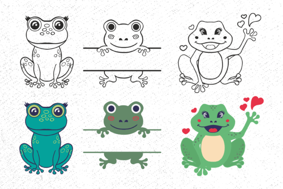 Download Cute Frog SVG, Frog Bundle Svg, Frog - Frog bundle Collection